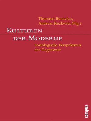 cover image of Kulturen der Moderne